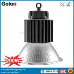 200W LED High Bay Light Industrial Warehouse Lighting With Motion Sensor