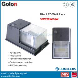 30W Mini LED Wall Pack With Philips Chip