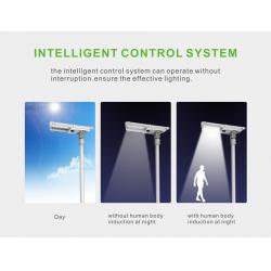 All-in-one Solar LED street light 2450Lm 160Lm/W