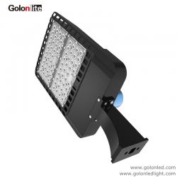 200W LED shoebox light fixture 130Lm/W