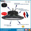 200W UFO 130lm/w LED High Bay Light 600W MH HPS Replacement Lamp Warehouse Light Fixture